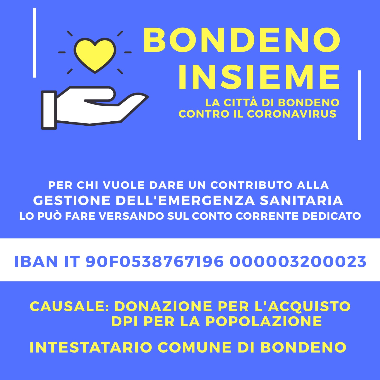 Bondeno insieme