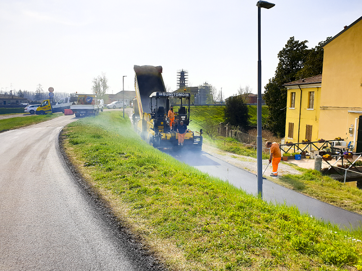 Nuovi asfalti Destra Po