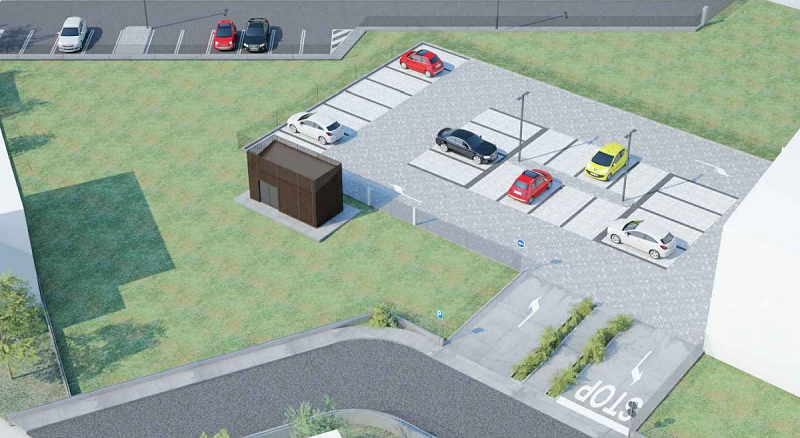 Render parcheggio Manzoni